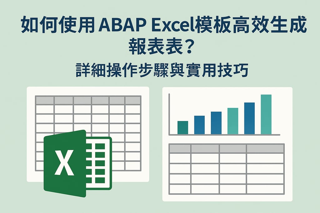 如何使用ABAP Excel模板高效生成报表？详细操作步骤与实用技巧